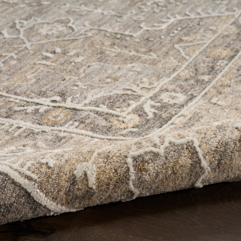 nourison retreat ret02 grey rug