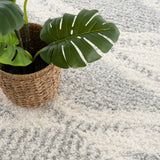 Hauteloom Gala HGACGALAB31 Gray Machine Made Polypropylene Rug