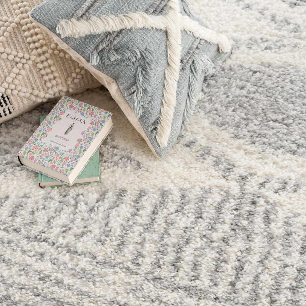 Hauteloom Gala HGACGALAB31 Gray Machine Made Polypropylene Rug