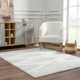 Hauteloom Gala HGACGALAB31 Gray Machine Made Polypropylene Rug