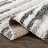 Hauteloom Zoya HGACZOYA883 Cream Machine Made Polypropylene Rug