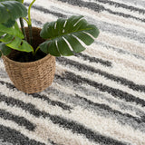 Hauteloom Zoya HGACZOYA883 Cream Machine Made Polypropylene Rug