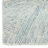 nourison pure angles ang01 ivory blue rug