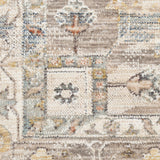 nourison antique fusion anf02 ivory multicolor rug