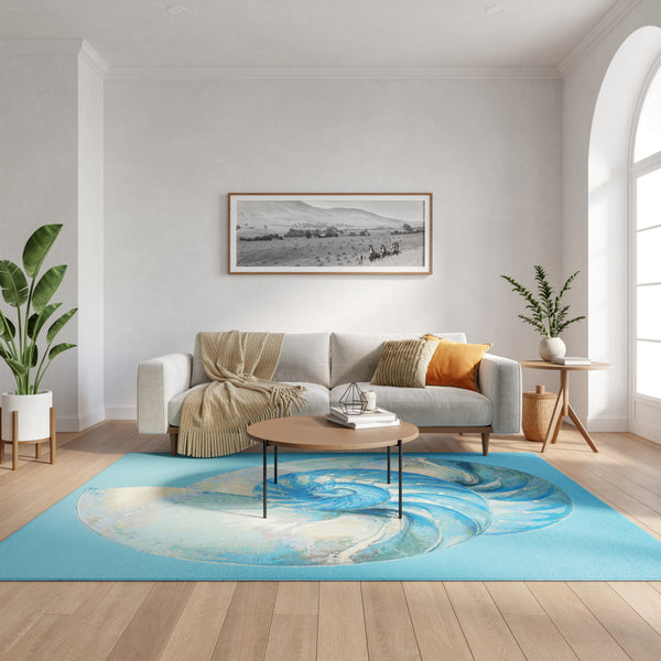 nourison color splash csp01 blue ivory rug