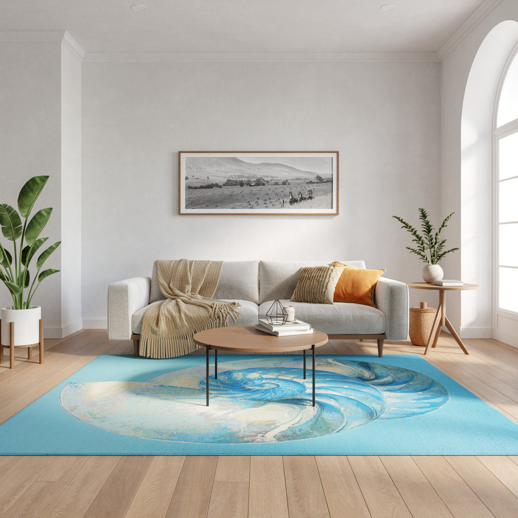 nourison color splash csp01 blue ivory rug