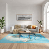 nourison color splash csp01 blue ivory rug