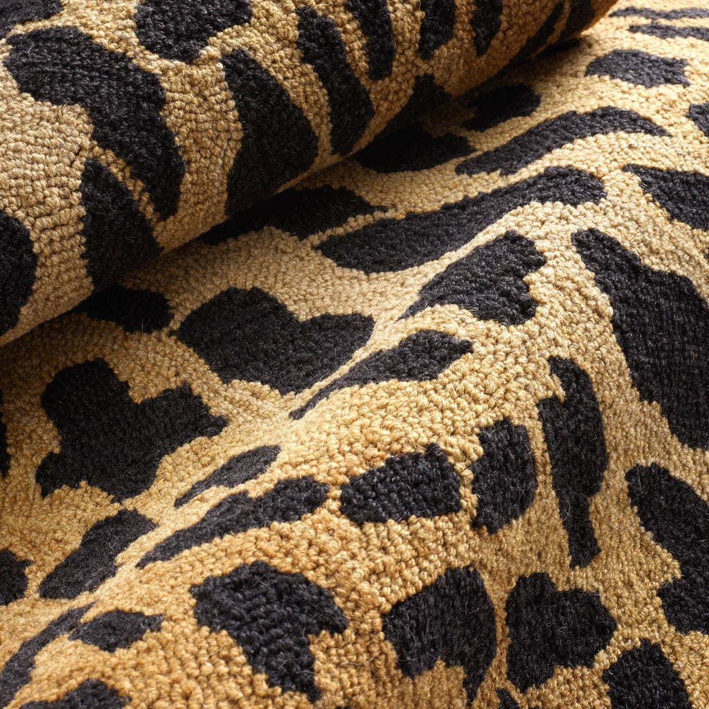 dash albert leopard rda372 camel rug