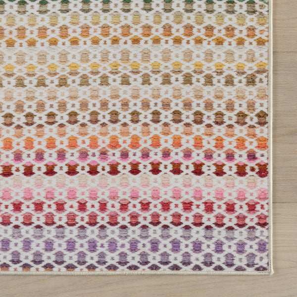 dash albert teahouse da2397 multi machine washable polyester rug