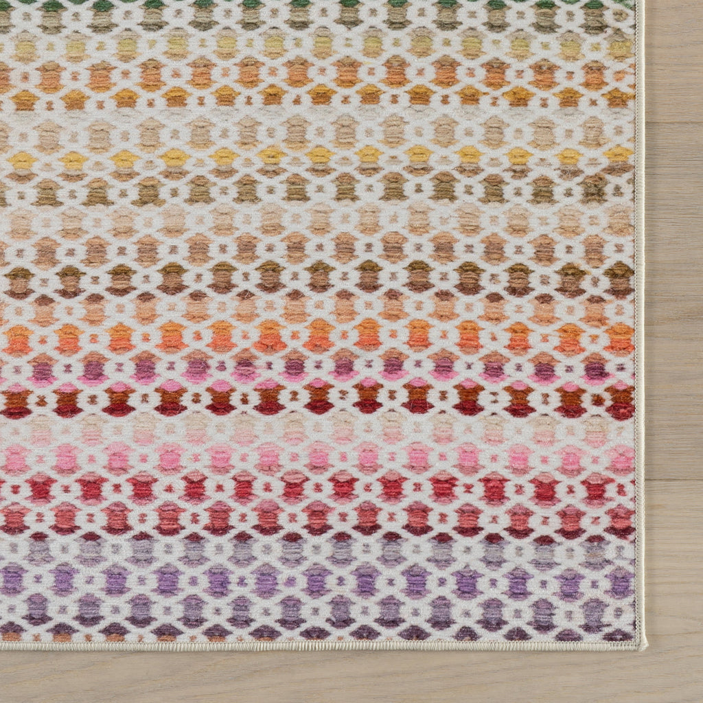 dash albert teahouse da2397 multi machine washable polyester rug