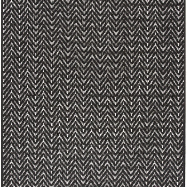 nourison horizon indoor outdoor hoz02 black rug