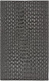 nourison horizon indoor outdoor hoz02 black rug