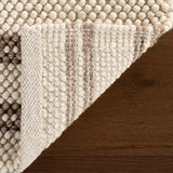 dash albert venit da2561 brown hand hooked wool rug