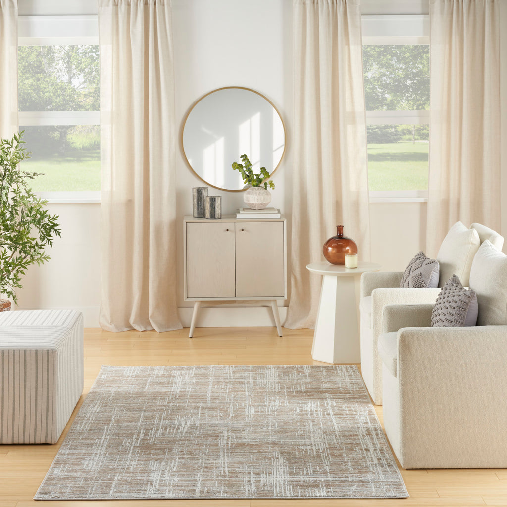 nourison home texture hmt03 beige grey rug