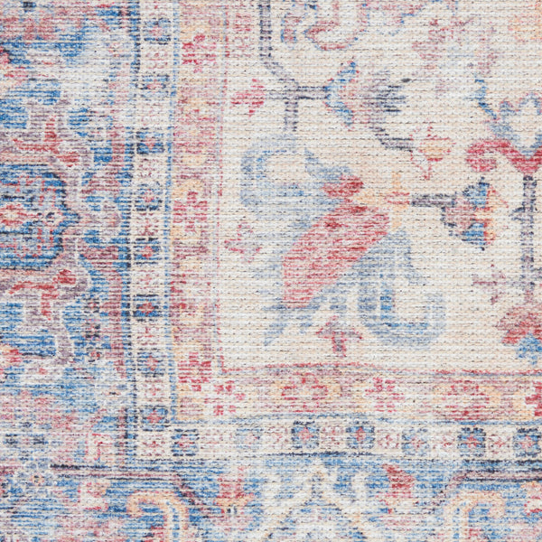 nourison new concept washables sr104 blue multicolor rug