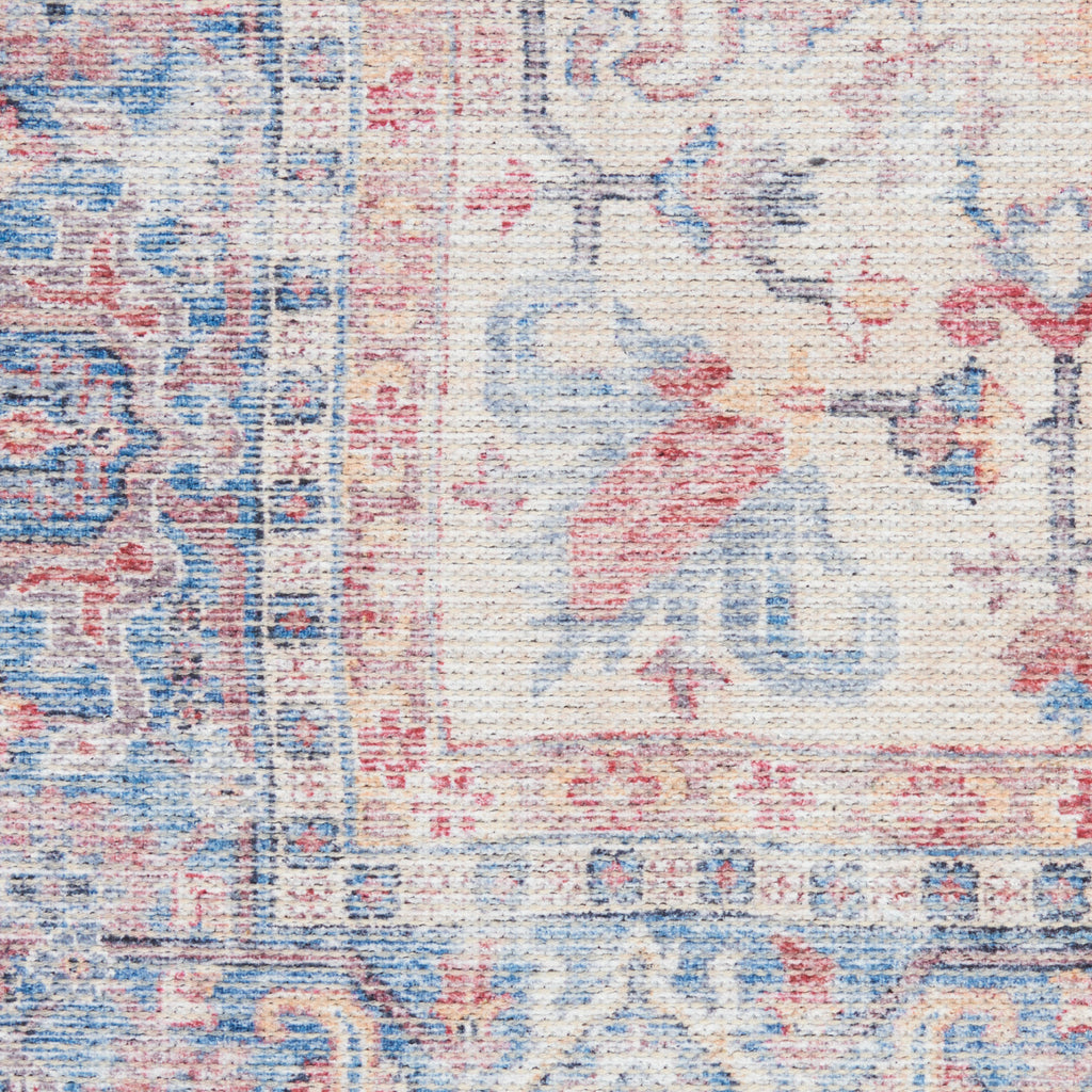 nourison new concept washables sr104 blue multicolor rug