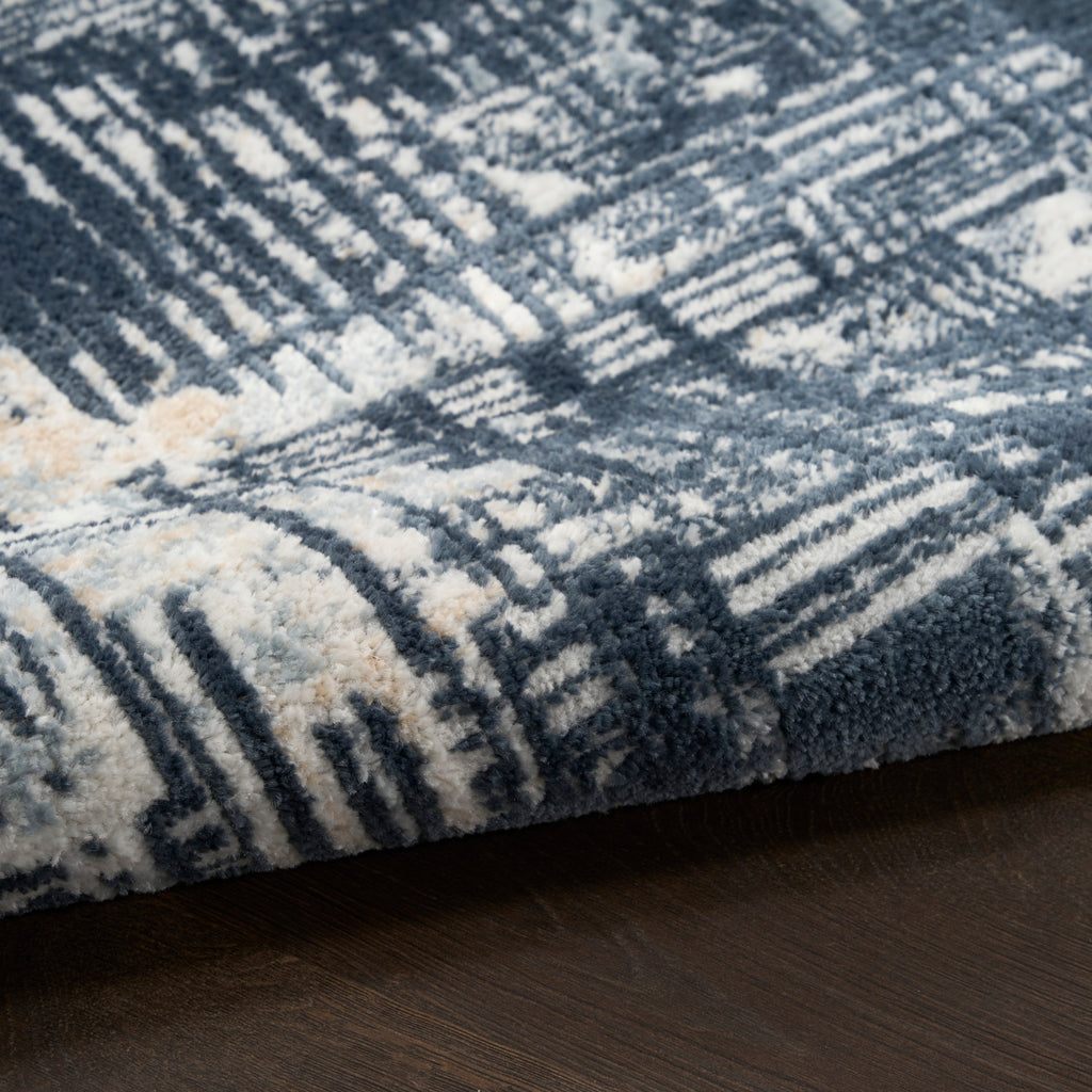 nourison dekor dek11 slate rug