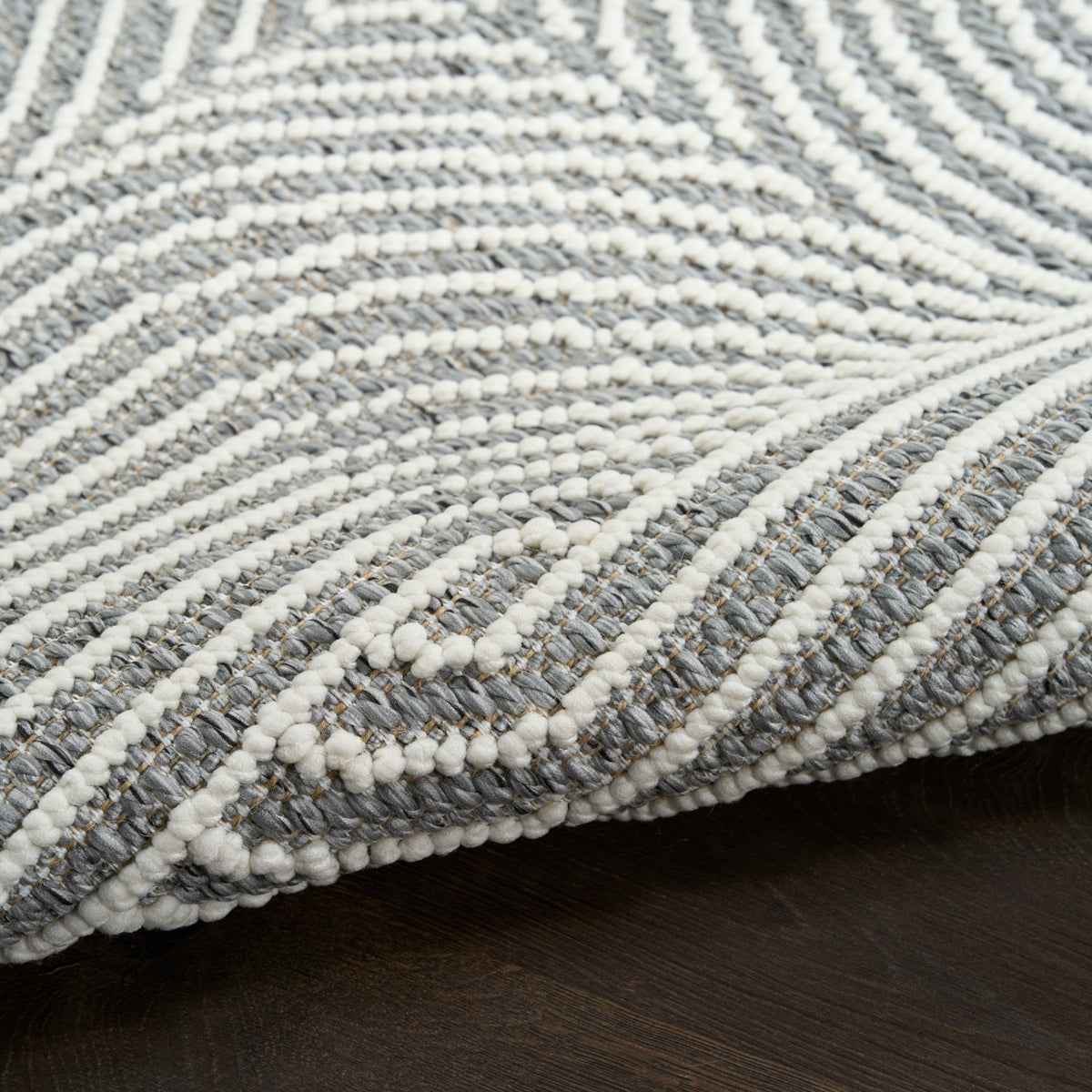 nourison natural texture ntx02 charcoal ivory rug