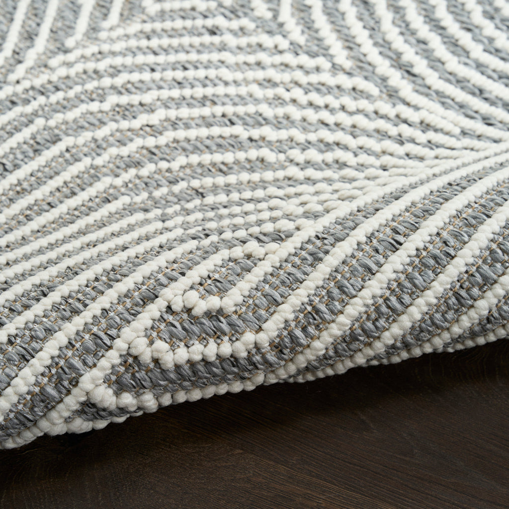 nourison natural texture ntx02 charcoal ivory rug