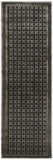 nourison nordic nrc03 black taupe rug