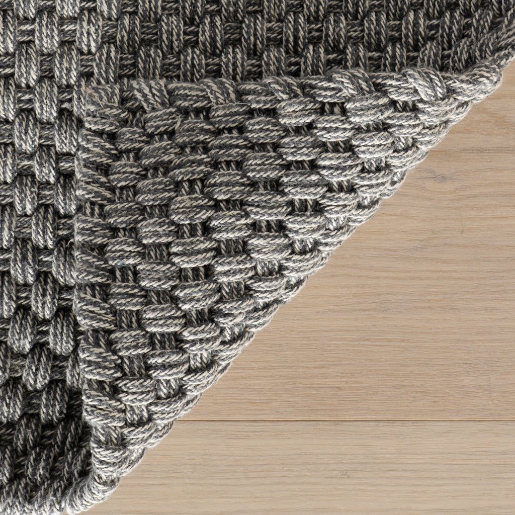 dash albert bridges da2508 grey woven flatwoven cotton rug