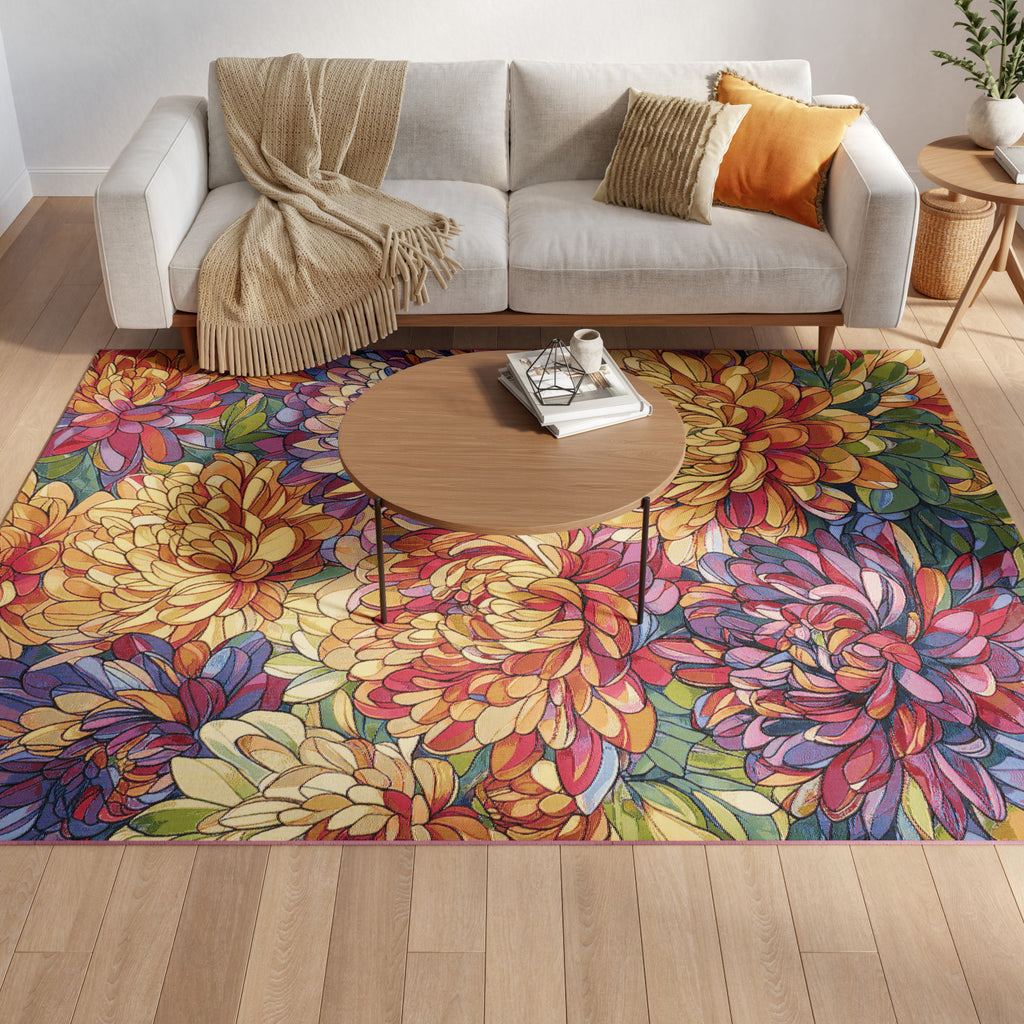 nourison color splash csp06 multicolor rug