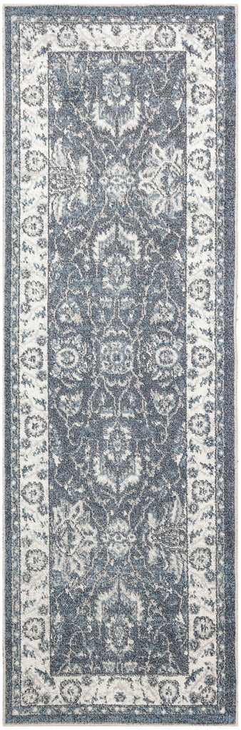 nourison astra machine washable asw20 slate rug