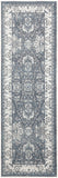nourison astra machine washable asw20 slate rug