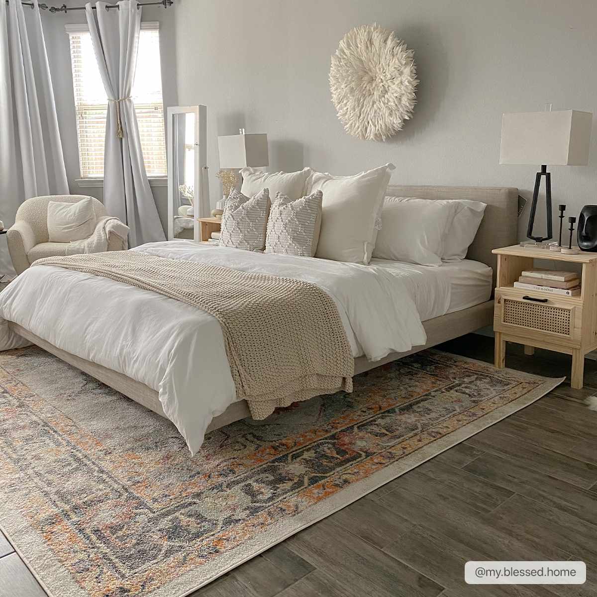 Hauteloom Hillcrest HILLC Lavender Machine Made Polypropylene Rug