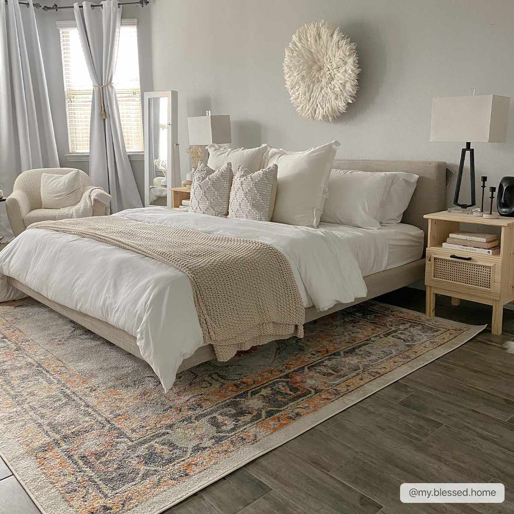 Hauteloom Hillcrest HILLC Lavender Machine Made Polypropylene Rug