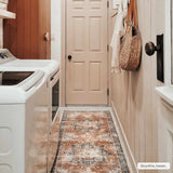 Hauteloom Rosman ROSM Black Machine Made Chenille-Polyester Rug