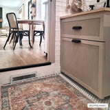 Hauteloom Rosman ROSM Black Machine Made Chenille-Polyester Rug