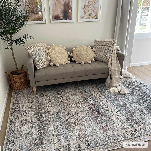 Hauteloom HOLI HOL2304 Olive Machine Made Polyester Rug