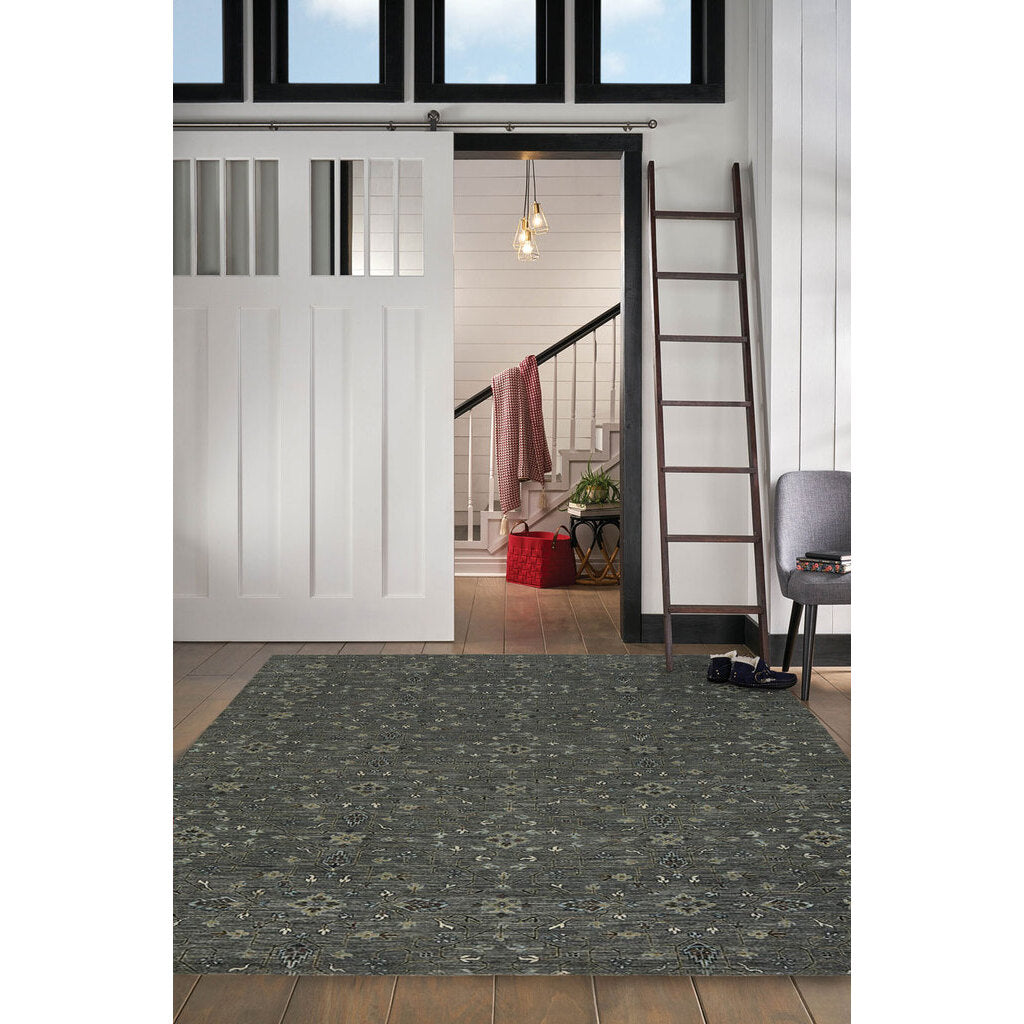 capel ethereal 1084 steel rug