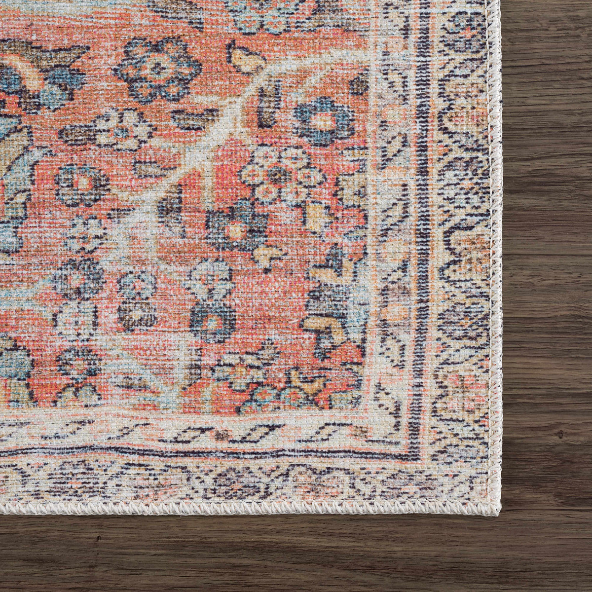 Hauteloom Urpi HGEBURPI8A1 Peach Machine Made Rug