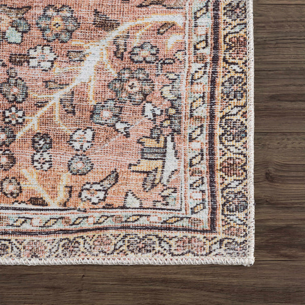 Hauteloom Urpi HGEBURPI8A2 Peach Machine Made Rug