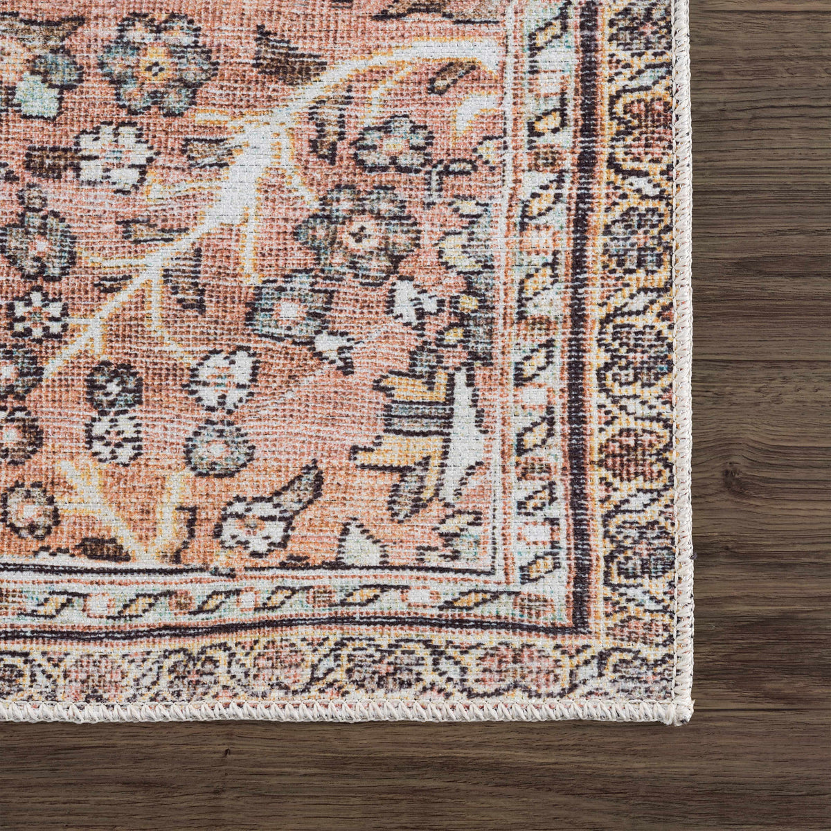Hauteloom Urpi HGEBURPI8A2 Peach Machine Made Rug
