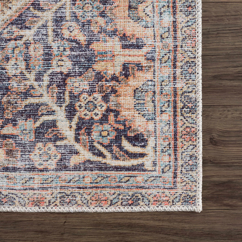 Hauteloom Konstantina HGEBKONSTA1 Peach Machine Made Rug