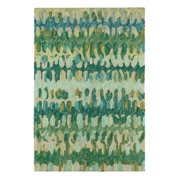 dash albert paint chip da1831 moss hand hooked wool rug