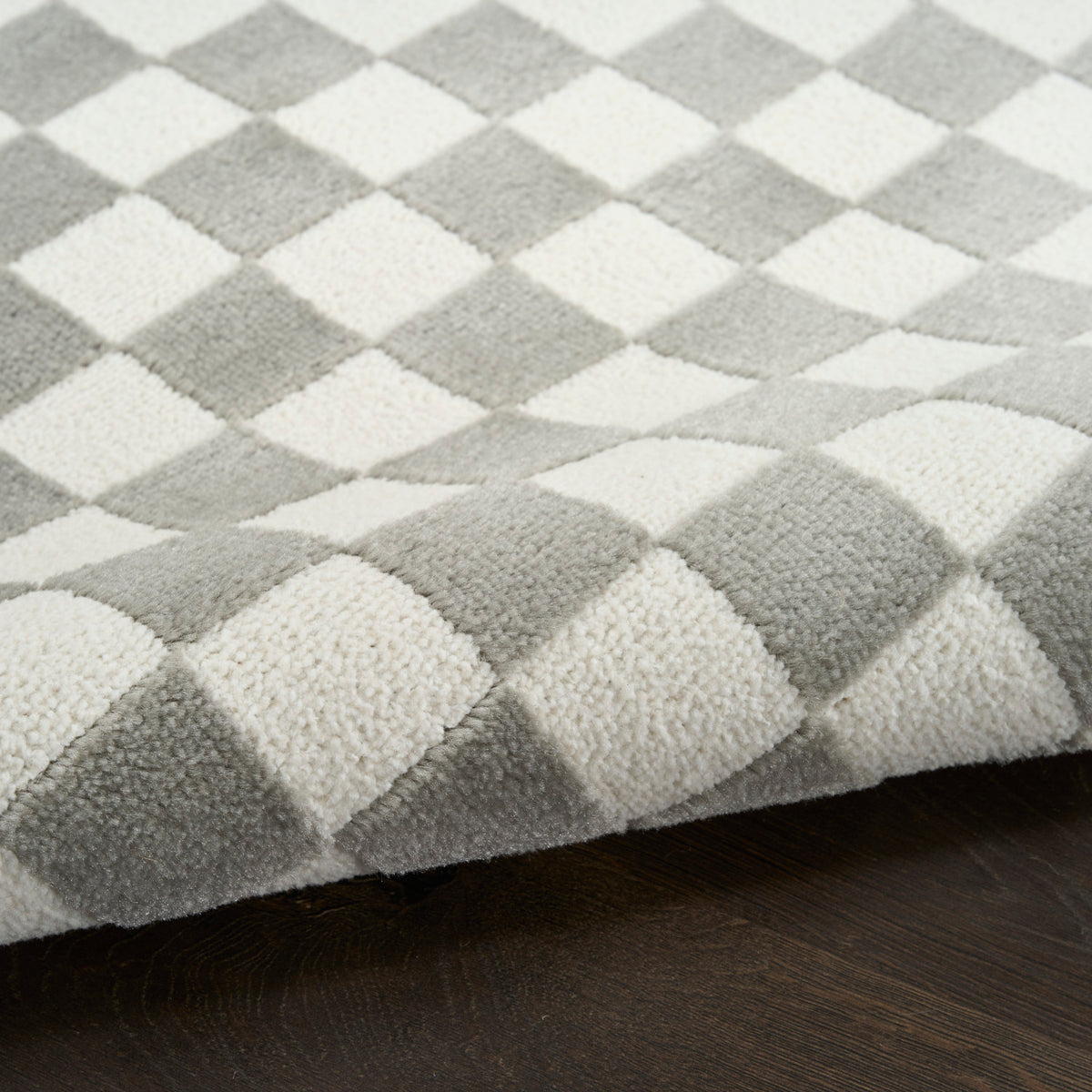 nourison serenity home srh09 ivory grey rug