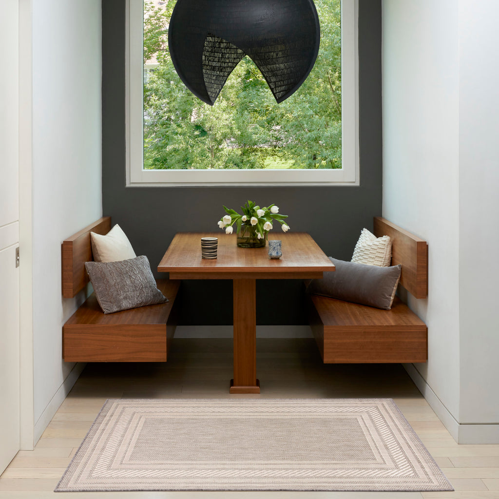 nourison horizon indoor outdoor hoz03 grey rug