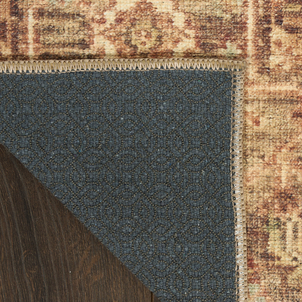 nourison vintage washables vws14 gold rug