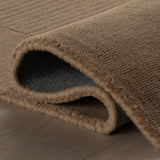 dash albert elevated solids 200svhl01a fawn woven flatwoven wool rug