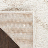 nourison modern shag mmd03 ivory beige rug