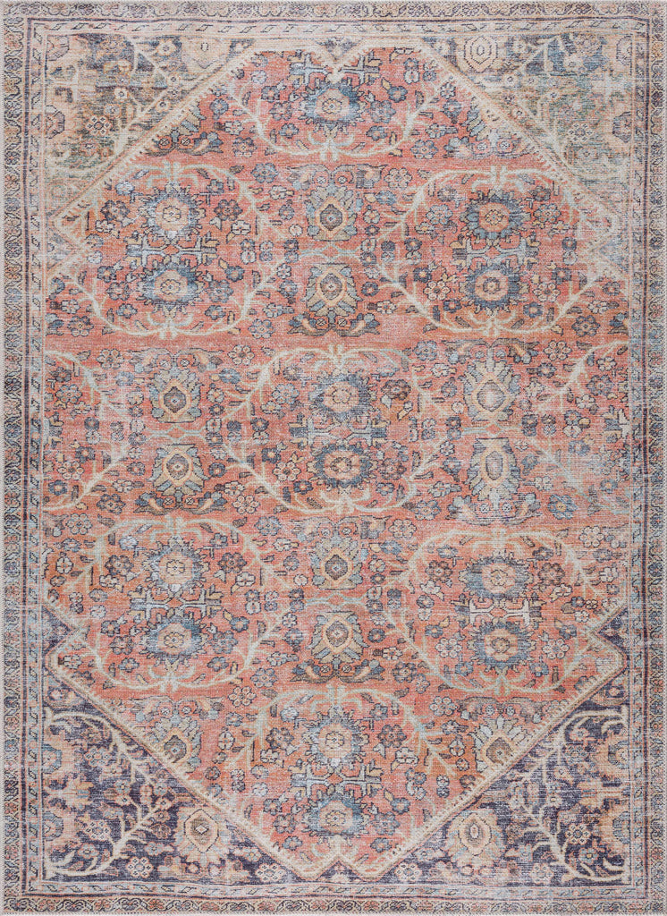 Hauteloom Konstantina HGEBKONSTA1 Peach Machine Made Rug