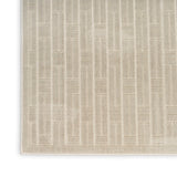 nourison washable charm wch02 silver ivory rug