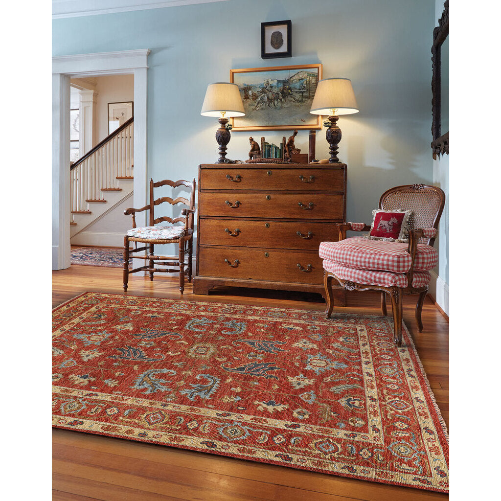 capel charleigh ushak 1211 red rug