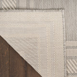 nourison horizon indoor outdoor hoz03 grey rug