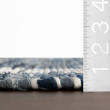 dash albert dira da2557 blue woven flatwoven cotton rug