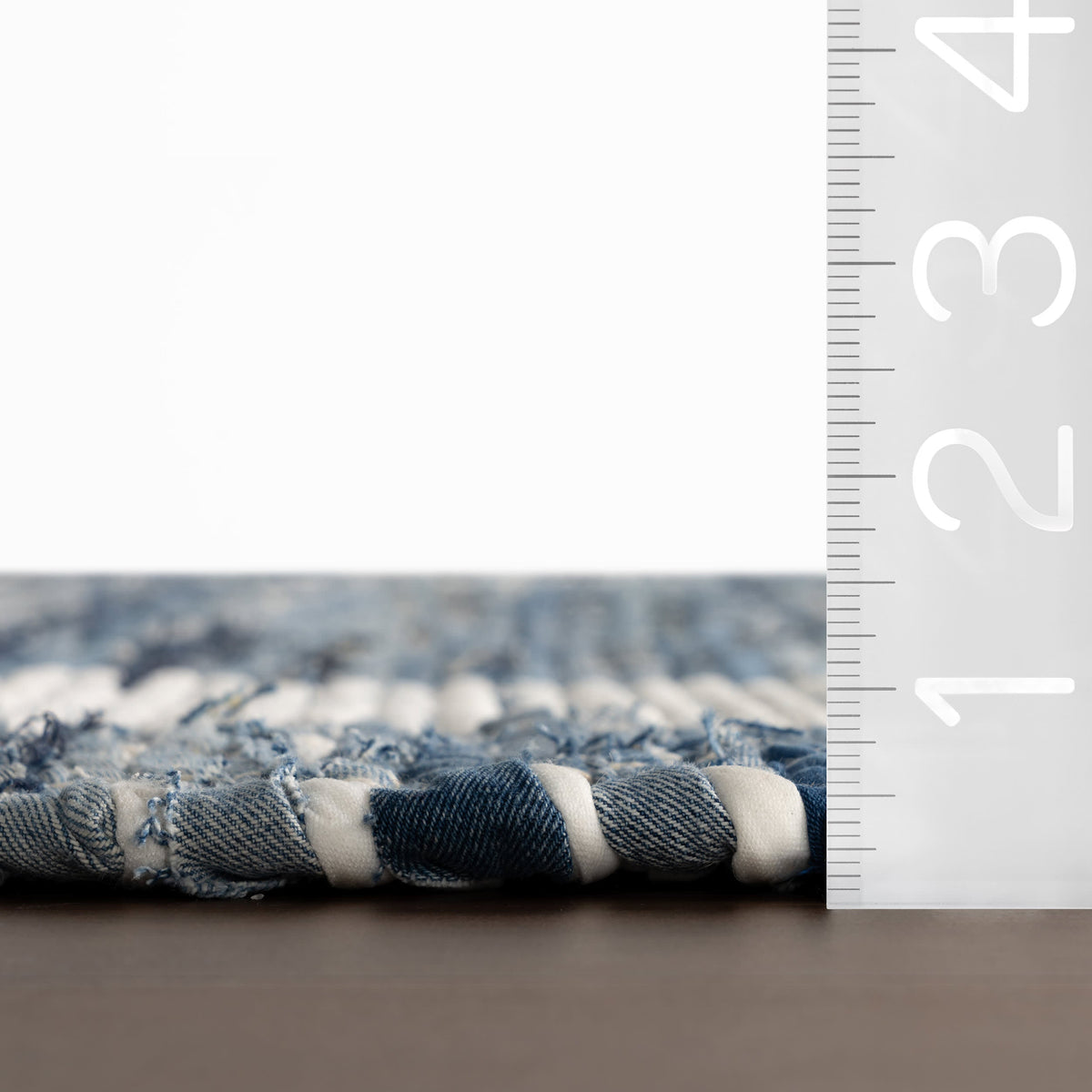 dash albert dira da2557 blue woven flatwoven cotton rug